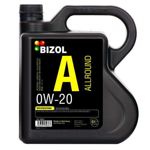 НС-синтетическое моторное масло Allround 0W-20 - 4 л