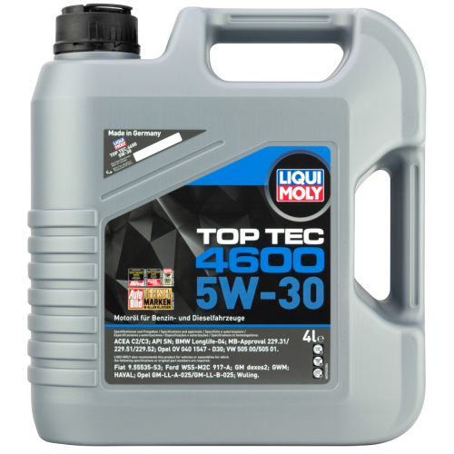 НС-синтетическое моторное масло Top Tec 4600 5W-30 - 4 л