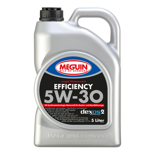 НС-синтетическое моторное масло Megol Motorenoel Efficiency 5W-30 - 5 л
